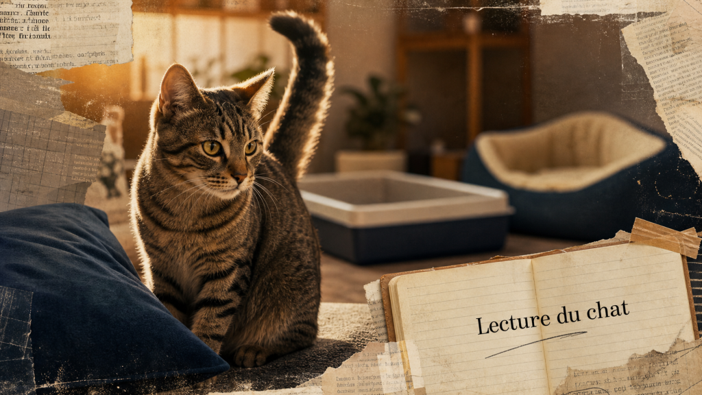Chat et comportement : queue et miaulements, signaux d’alerte