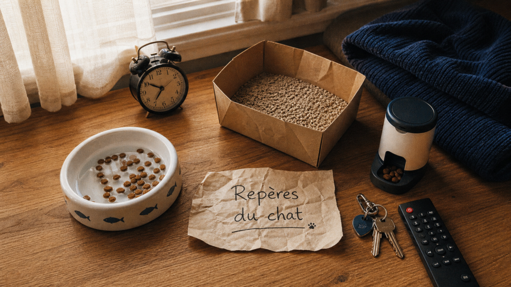 Est ce que les chats ont la notion du temps : routines, repères et absences