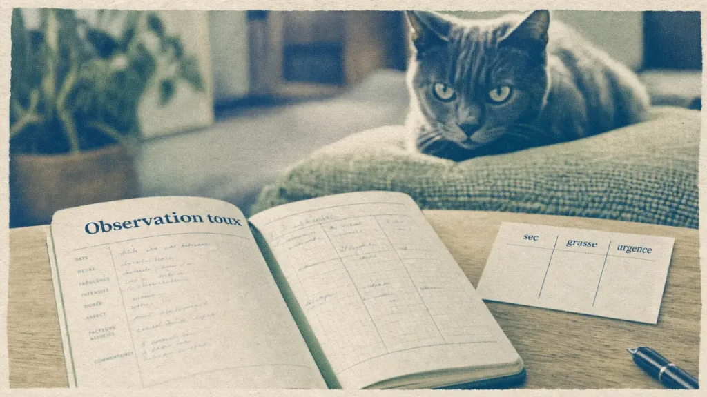 Mon chat tousse : signes d’urgence et bons réflexes
