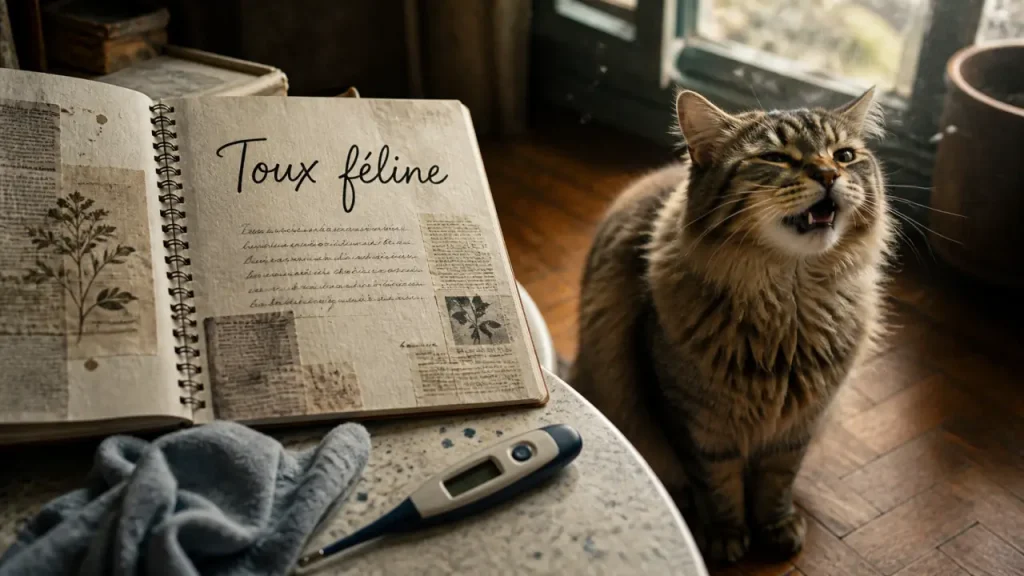 Chat qui tousse que faire : signes à surveiller
