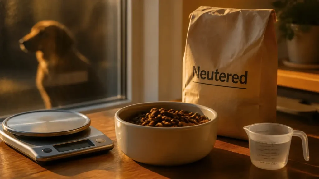 Croquettes pour chiens stérilisés : plus de fibres et moins grasses