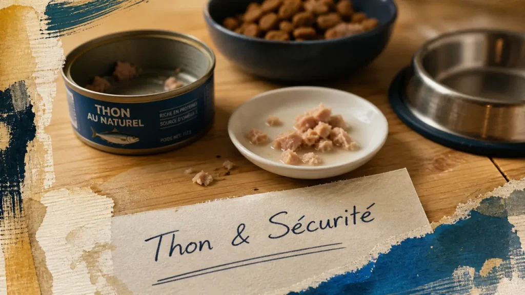 Thon pour chien : boîte ouverte, risques et bienfaits pour la santé