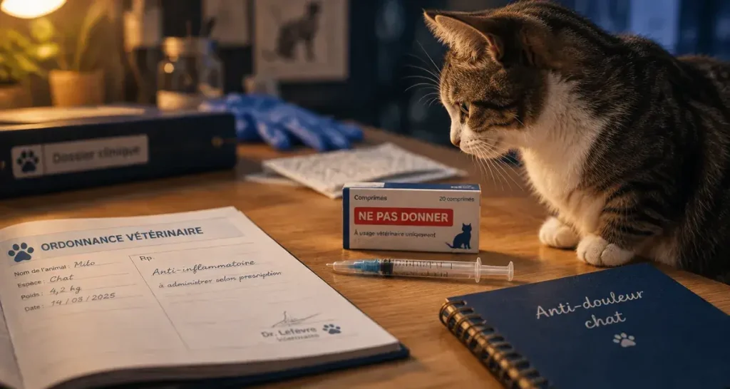 Anti douleur pour chat : médicaments humains mortels